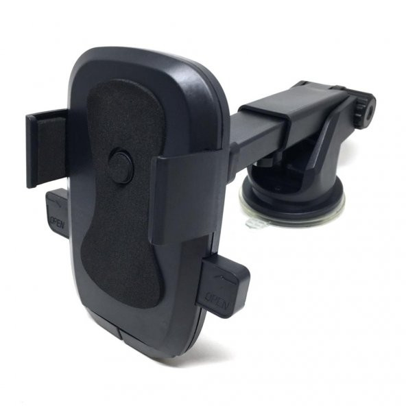 Torpido Üstü Vantuzlu Cam Teleskopik Araç Içi Oto Telefon Tutucu