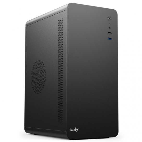 Izoly U200 Usb 3.0 300W Matx Bilgisayar Kasası Siyah