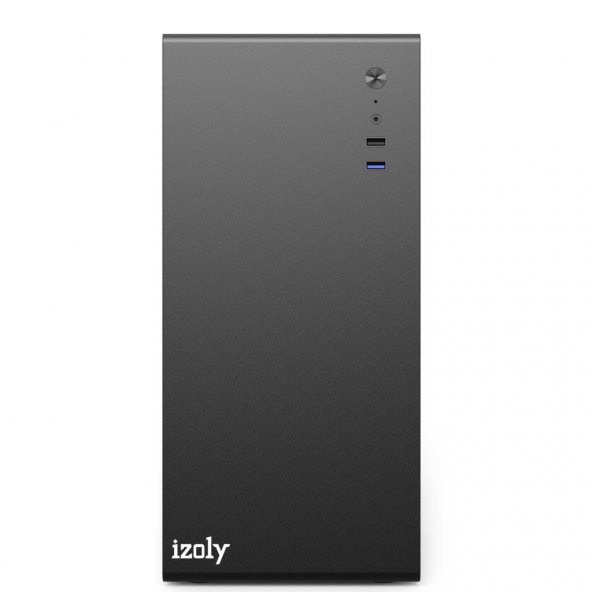Izoly U200 Usb 3.0 300W Matx Bilgisayar Kasası Siyah - 3