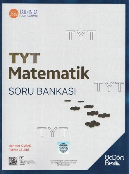 TYT MATEMATİK SORU BANKASI ÜÇ DÖRT BEŞ