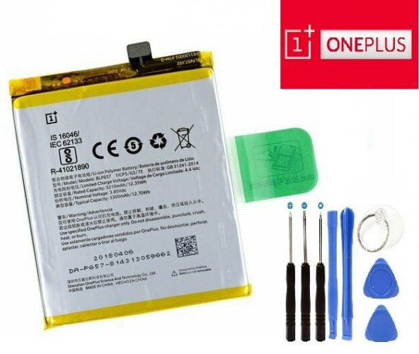 ONEPLUS 6 PİL BATARYA BLP657 + TAMİR SETİ ONE PLUS