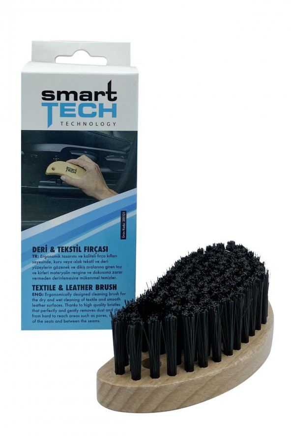 Smart Tech Deri & Tekstil Fırçası