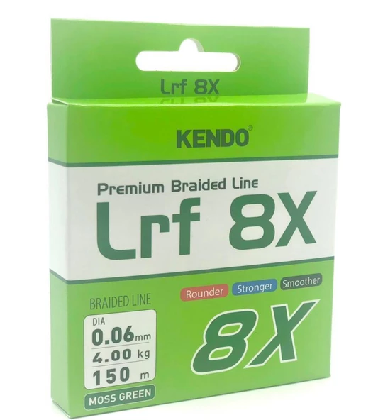 Kendo Lrf 8X Fighting 150 mt Örgü ip (Moss Green)