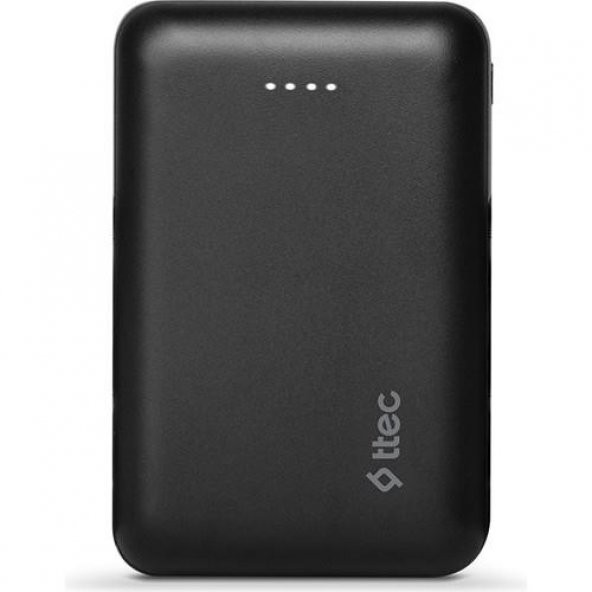Ttec ReCharger Duo 10.000 Mah Taşınabilir Şarj Aleti Powerbank USB-C Giriş/Çıkış Siyah - 4