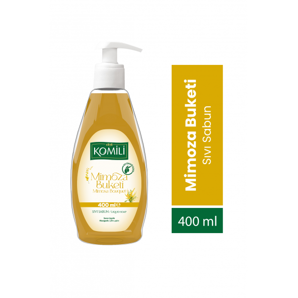 Komili Mimoza Buketi Sıvı Sabun - Mimoza Kokulu - 400 ML