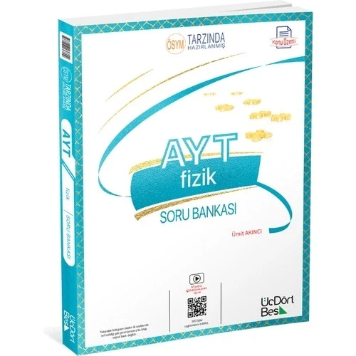 AYT FİZİK SORU BANKASI ÜÇDÖRTBEŞ YAYIN