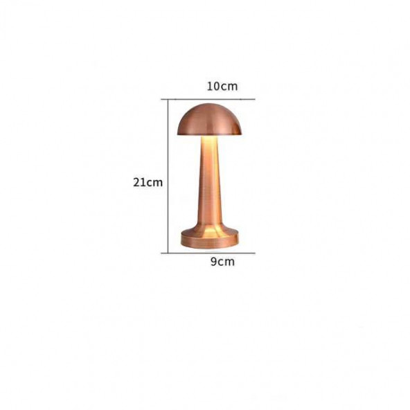 Forlife Sakarya Dekoratif Şarjlı Led Masa Lambası Fl-8054 - 4