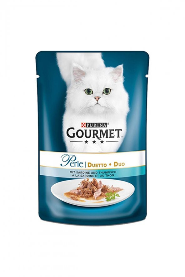 Gourmet Perle Izgara Ton Balıklı Yaş Kedi Maması 85 gr