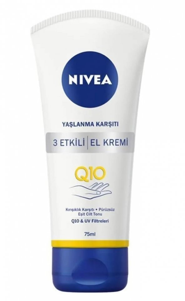 Nivea Q10 Plus El Kremi Yaşlanma Karşıtı 75 ml