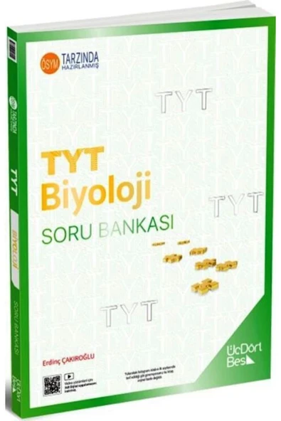 Tyt Biyoloji Soru Bankası Üçdörtbeş