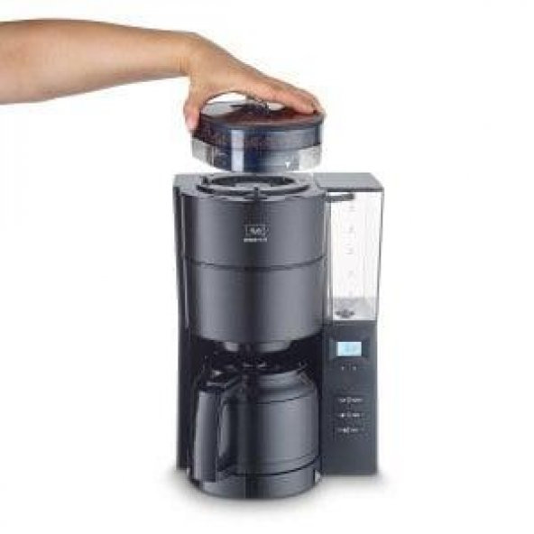 Melitta Aroma Fresh Therm Termoslu Filtre Kahve Makinesi Siyah - 2
