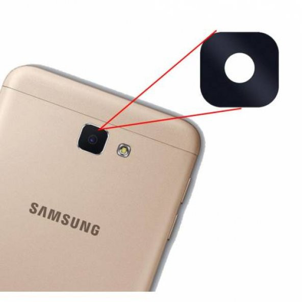 Samsung J5 Prime G570  J7 Prime G610 Kamera Lensi Camı