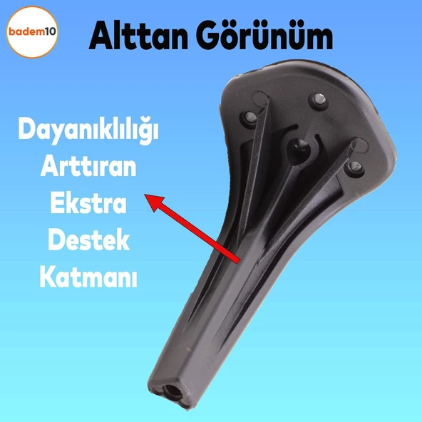 Lotus 6'lı Set Mobilya Tv Ünitesi Çekyat Koltuk Kanepe Destek Ayağı 16 Cm Siyah Ayakları M8 Civatalı - 5