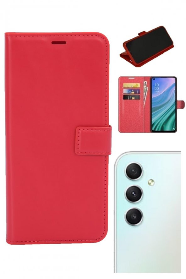 Samsung Galaxy M14 Kamera Korumalı Cüzdanlı ve Kapaklı Kılıf - 2