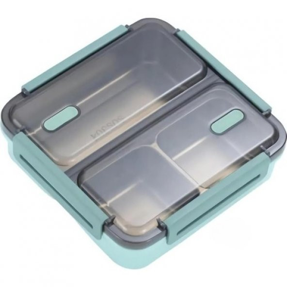Vagonlife Çelik Lunch Box Yeşil - 2