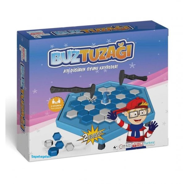 Zhltoys Buz Tuzağı Oyunu Buz Kırma Eğitici Akıl Zeka ve Strateji Oyunu - 3