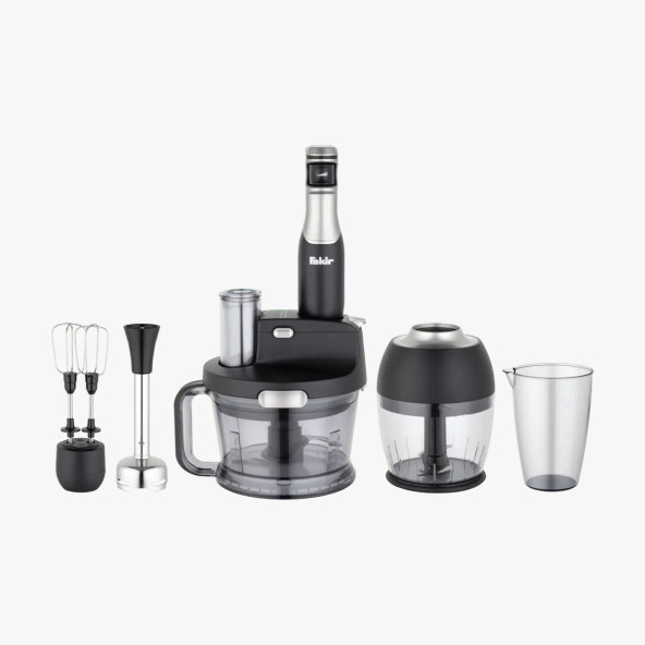 Fakir Speed Multi 1000 W Blender Seti Black Silver