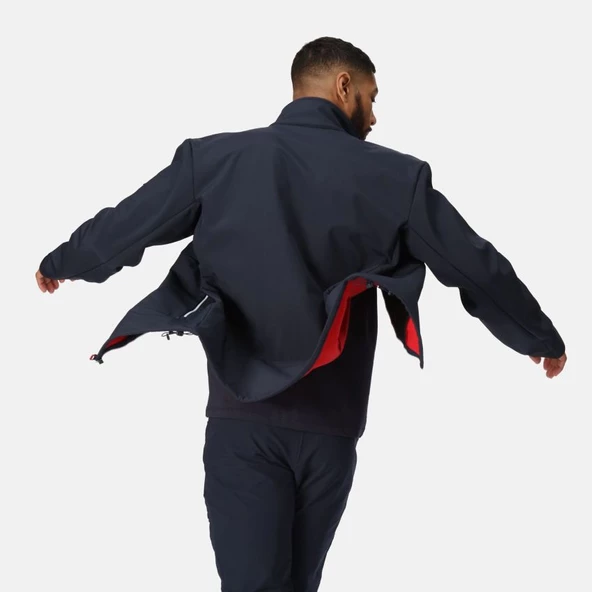 Regetta Men's Dendrick Softshell Jacket Erkek Softshell Lacivert RML250 - Resim 5