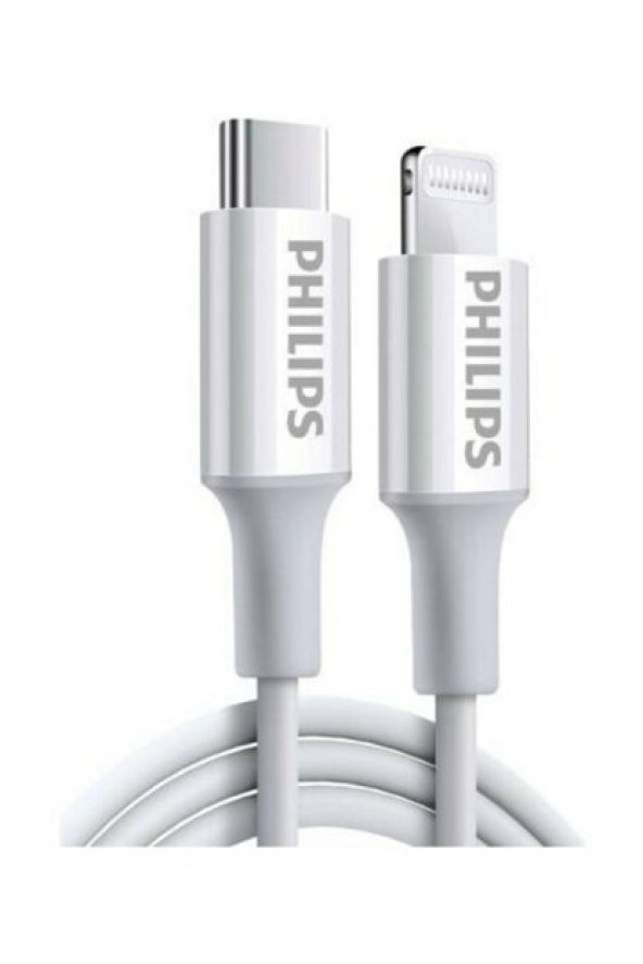 Philips Usb-c To Lightning Hızlı Şarj ve Data Kablosu 1 Mt. DLC2503V51