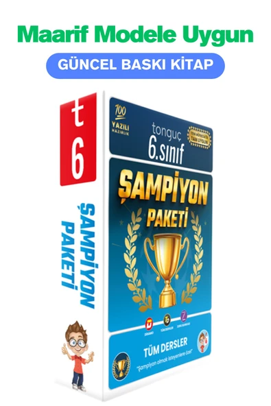 6. Sınıf Şampiyon Paketi - Tonguç Akademi