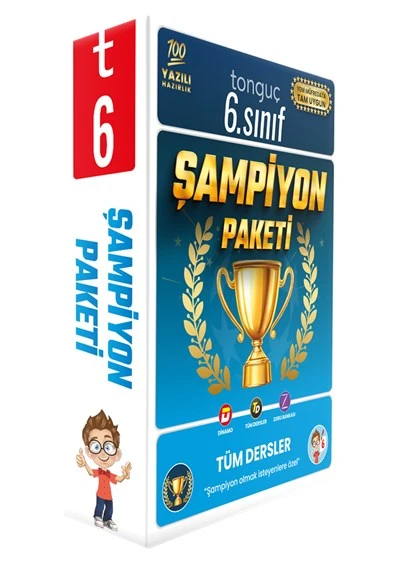 6. Sınıf Şampiyon Paketi - Tonguç Akademi - 2