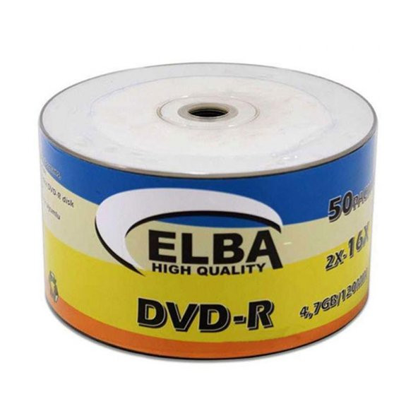 ELBA DVD-R 4.7Gb/120Min 16x 50Li