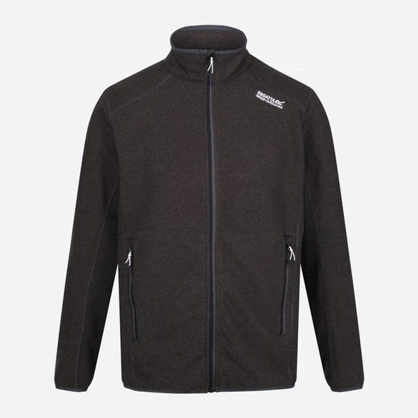 Regatta Torrens Zipper Fleece Kahverengi Erkek Polar RMA351 - 4