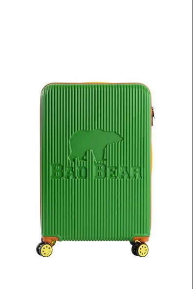 Bad Bear Logo Suıtcase Valiz Yeşil 23.01.80.001-C13