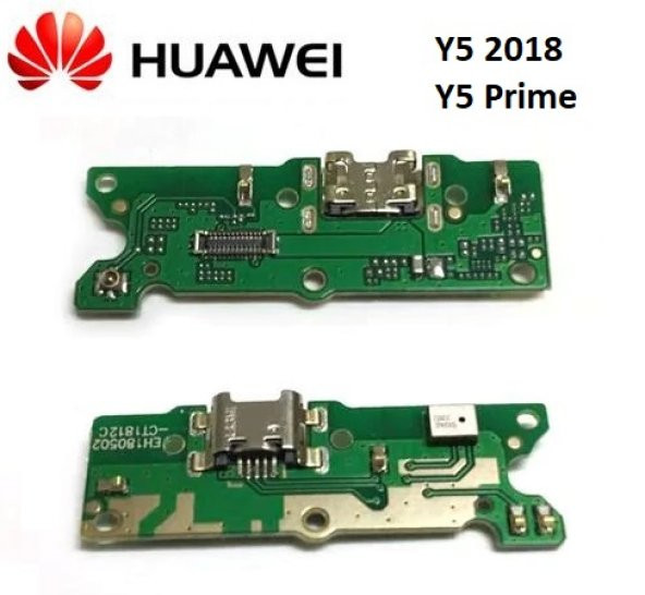 Huawei Y5 2018 Şarj Soket Mikrofon Bordu DRA-L21