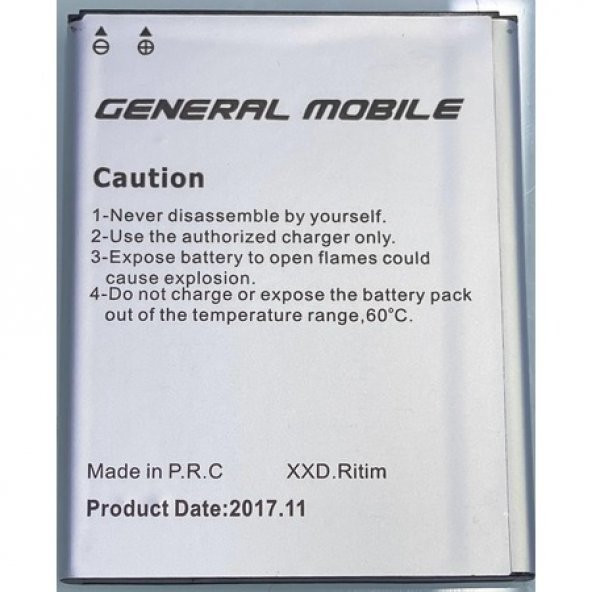 Generel Mobile Discovery E3 2 Mini Pil Batarya - 1