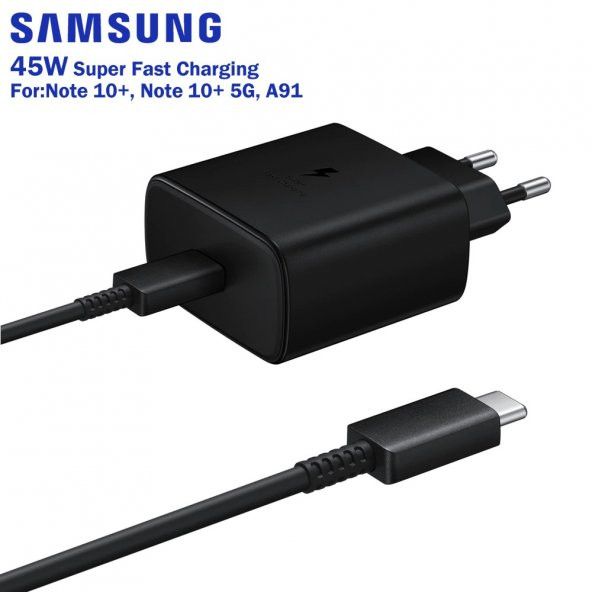 Samsung 45W Şarj Adaptörü ve 5A Type-c Kablo  EP-TA845