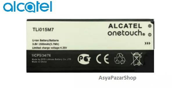 ALCATEL ONE TOUCH PİXİ 4 TLi015m7 OT-40344034D  BATARYA PİL