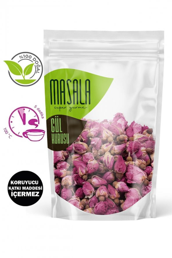 Gül Kurusu (Dried Rose) 30 gr - Tomurcuk Gül - 1