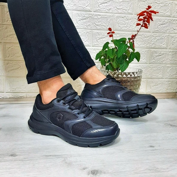 Lumberjack Jumbo Siyah Memoryfoam Hafif Rahat Spor Ayakkabı - Resim 3