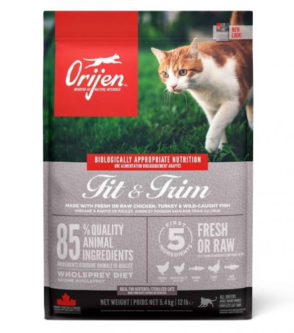 Orijen Fit Trim Kedi Maması 5,4 Kg - 1