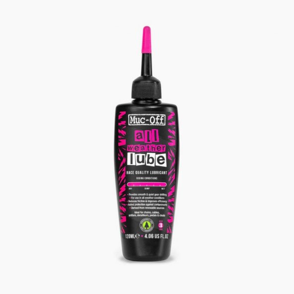 Muc-Off All Weather Zincir Yağı 120 ML Tüm Hava Koşullarına Uygun - 1