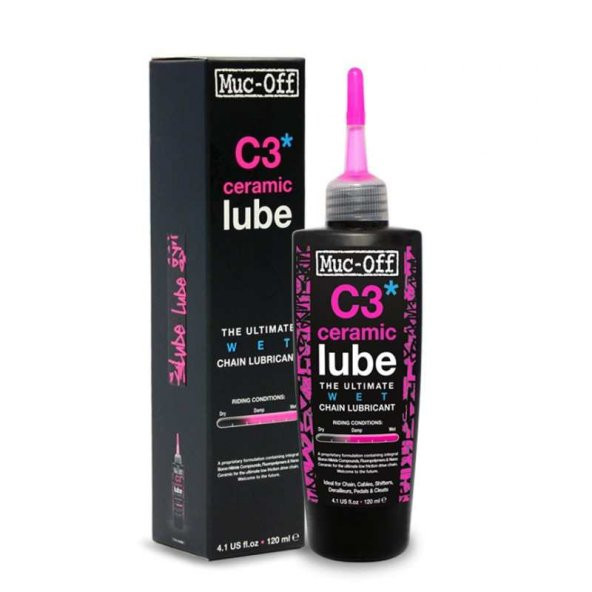 Muc-Off C3 Wet Weather Ceramic Zincir Yağı 120 ML - 8