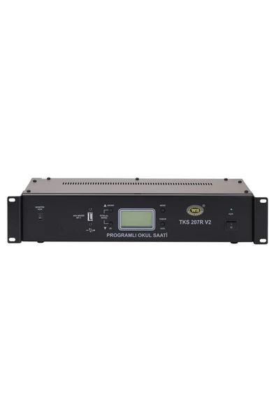 West Sound Tks-207 R V2 Akıllı Okul Zil Saati (rack Tipi)