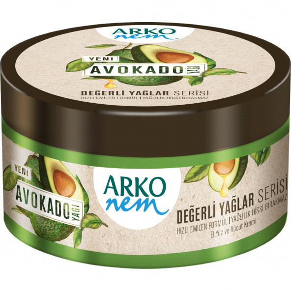 Arko Değerli Yağlar Avokado Yağı 250 ml