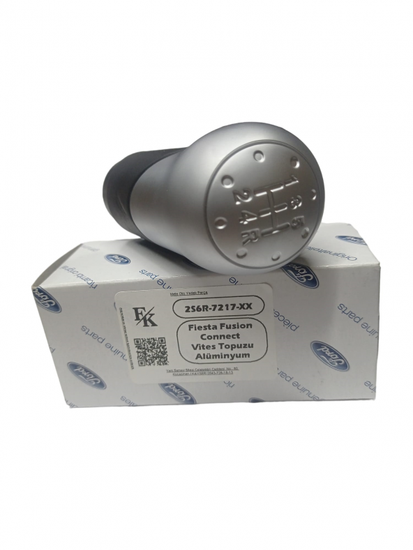 Ford Fusion Vites Topuzu Kabartmalı Gri Alüminyum + Deri 2003-2011 Fomoco - 3