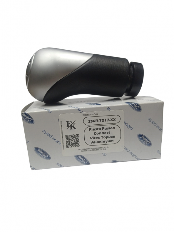 Ford Fusion Vites Topuzu Kabartmalı Gri Alüminyum + Deri 2003-2011 Fomoco - 4