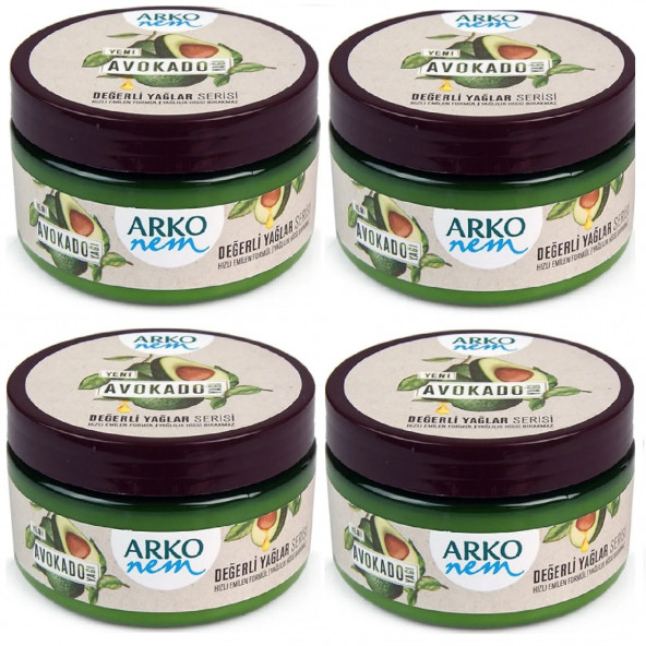 Arko Değerli Yağlar Avokado Yağı 250 ml x 4 Adet