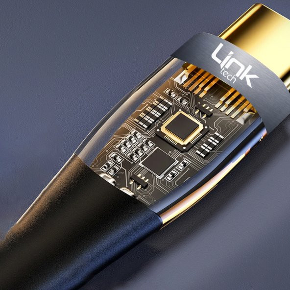 LinkTech K670 Safe Type-C - Type-C 60W 1.3m Örgü Şarj Kablosu - 3