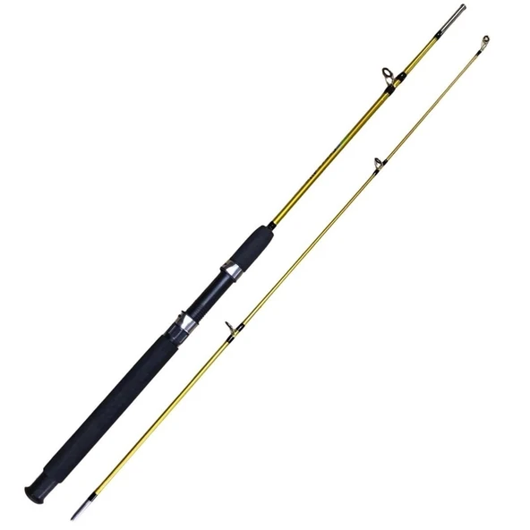 Powerex Crocodile 165cm. 120-250 gr. Parçalı Dolgu Gold Tekne Kamışı