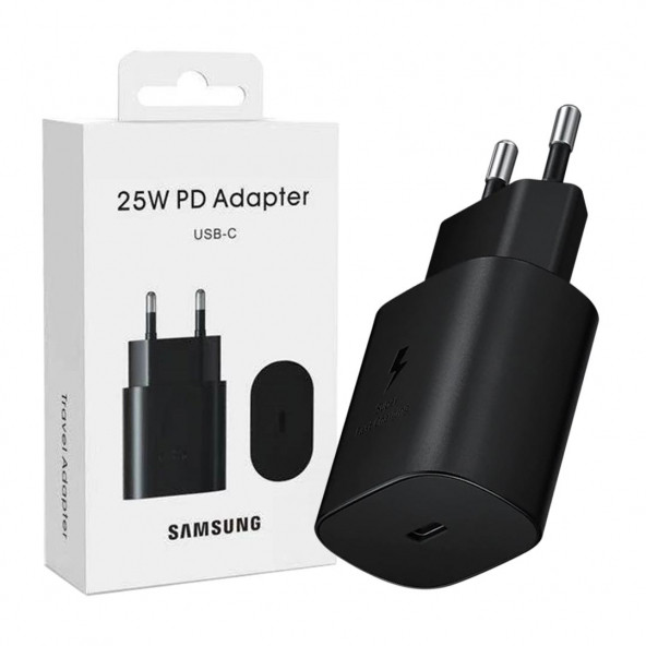 Samsung Galaxy A23 A24 A33 A34 A52 A53 A54 A70 A71 A72 A73 Süper Hızlı Şarj Adaptörü Type-c 25W Ep-ta800n