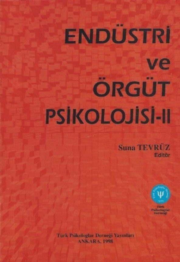 Endüstri ve Örgüt Psikolojisi II