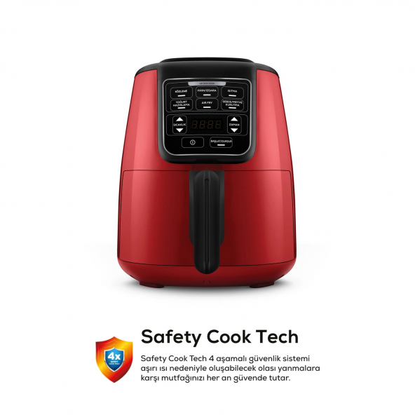 Karaca Air Pro Cook Köz Xl Airfryer Ruby - 2