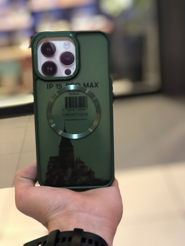 İphone 15 PRO MAX Renkli MagSafe Kılıf - Resim 2