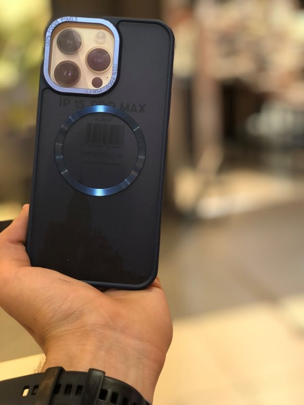 İphone 15 PRO MAX Renkli MagSafe Kılıf - Resim 3