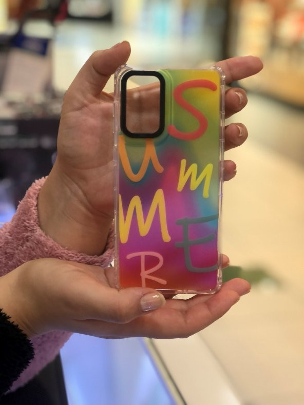 Samsung Galaxy A73 - Hologramlı - Çok Renkli - Summer kılıf - 3